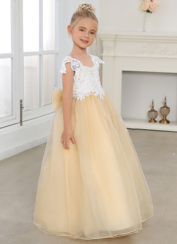 Robe Mariage Orange Pastel - gallery 4