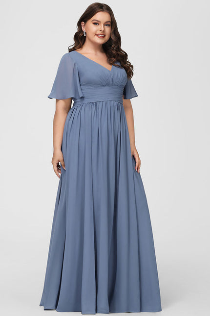 Robe Pastel Rose Demoiselle D'Honneur Élégante - gallery 6