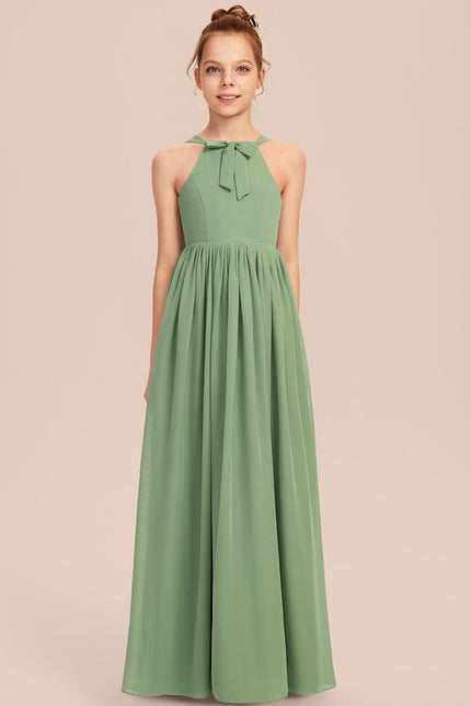 Robe Demoiselle D'Honneur Vert Pastel - gallery 7