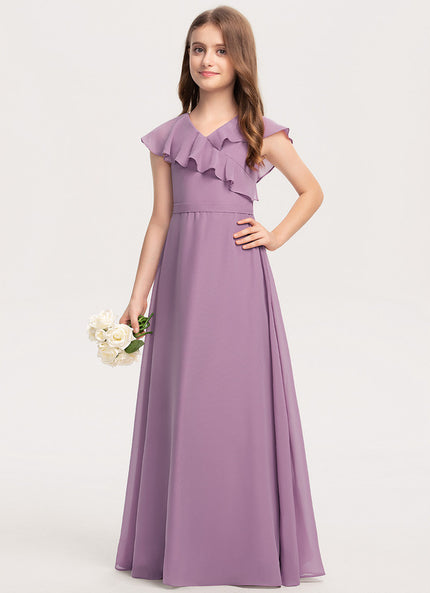 Robe Pastel Lilas Demoiselle D'Honneur Élégante
