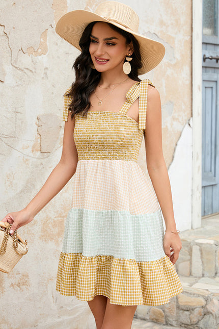 Robe Pastel Mini Imprimée Multicolore - gallery 2