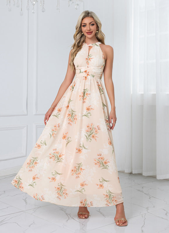Robe Pastel Floral Lilas Longueur Maxi - gallery 9