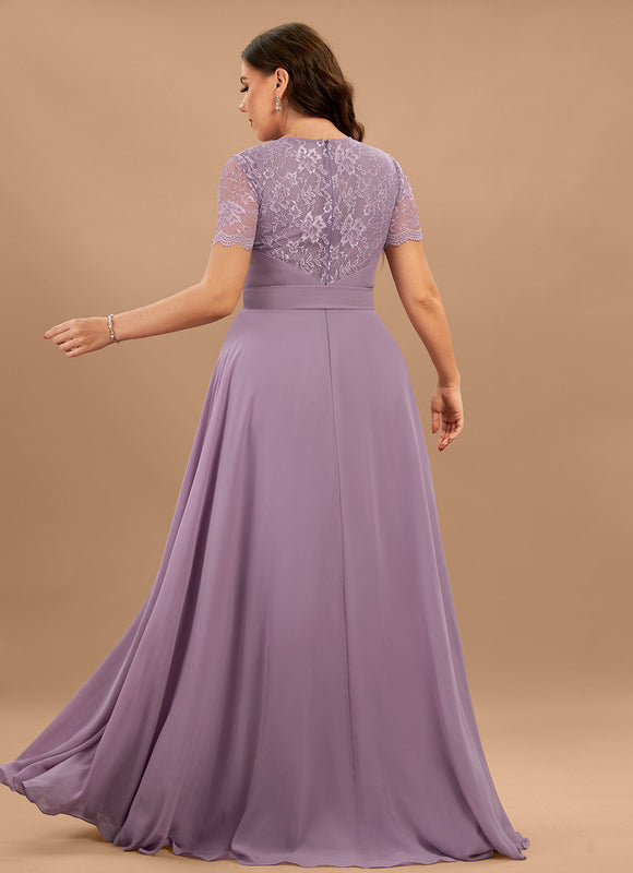 Robe Pastel Rose Demoiselle D'Honneur Élégante - gallery 6