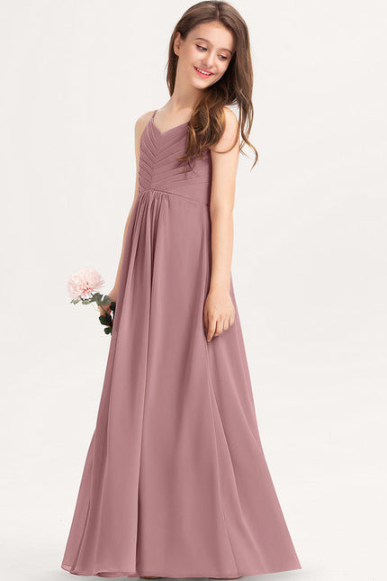Robe Pastel Verte Col V Longueur Maxi - gallery 3