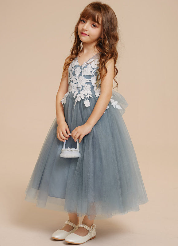 Robe Pastel Demoiselle D'Honneur Bleu Canard - gallery 9