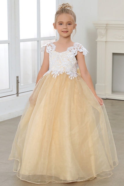 Robe Mariage Orange Pastel