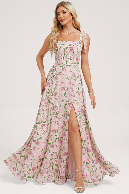 Robe Pastel Décolleté Carré Vert Mint