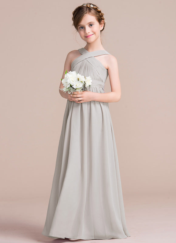 Robe Longue Vert Pastel - gallery 2