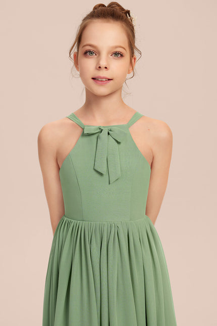 Robe Demoiselle D'Honneur Vert Pastel - gallery 3