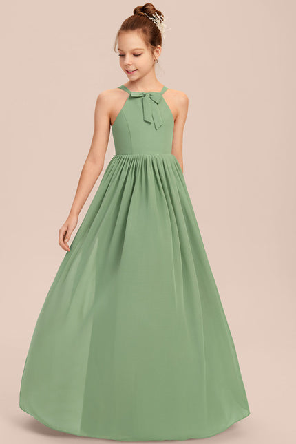 Robe Demoiselle D'Honneur Vert Pastel - gallery 5