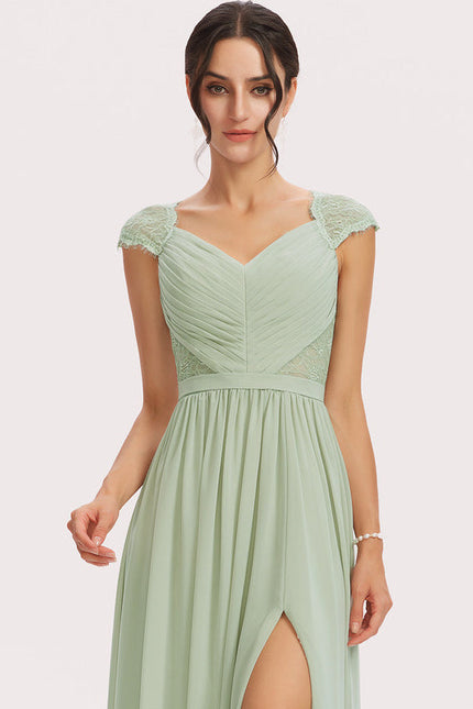 Robe Pastel Rose Demoiselle D'Honneur Élégante - gallery 4