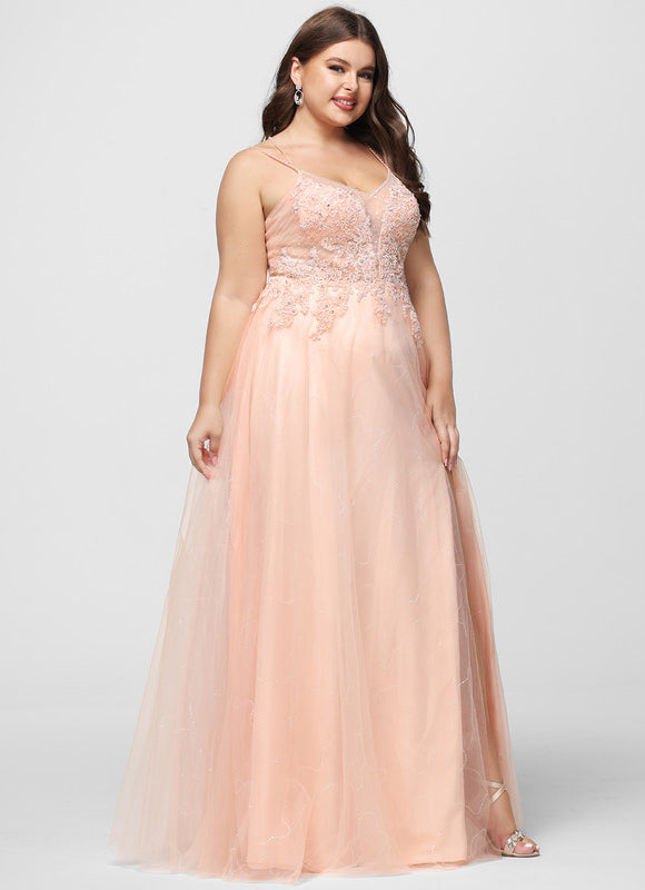 Robe Pastel Rose Dentelle Soirée Élégante - gallery 6