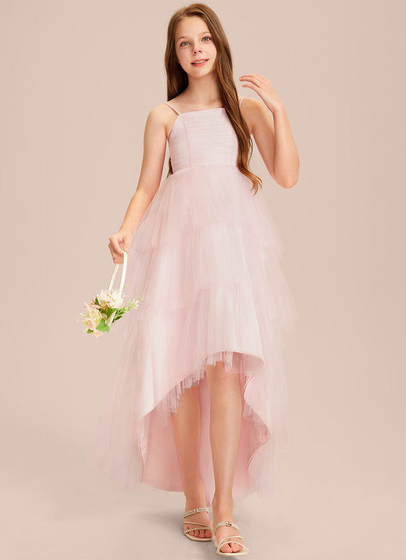 Robe Pastel Dégradé Rose Pour Demoiselle D'Honneur
