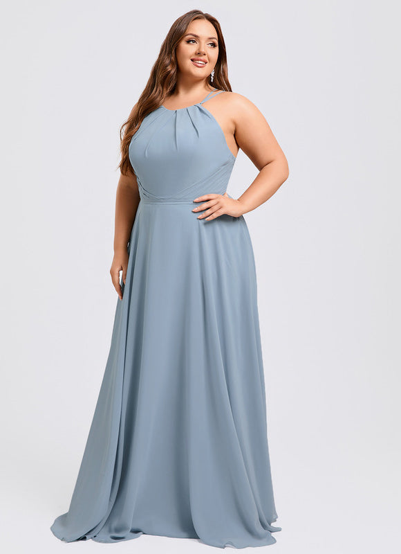 Robe Pastel Floral Lilas Longueur Maxi - gallery 9