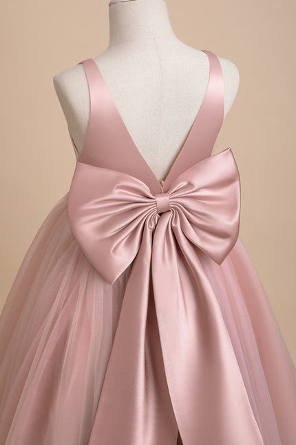 Robe Pastel Demoiselle D'Honneur Rose - gallery 6