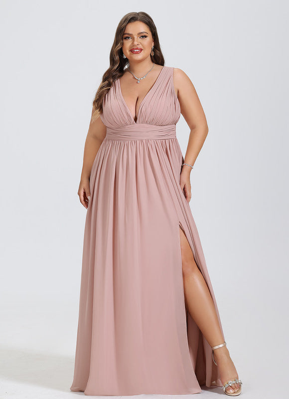 Robe Dentelle Rose Pastel - gallery 5
