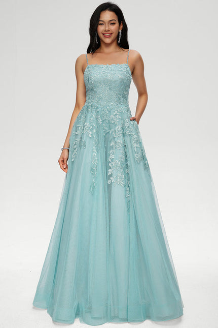 Robe Pastel Vert D'Eau Princesses Tulle