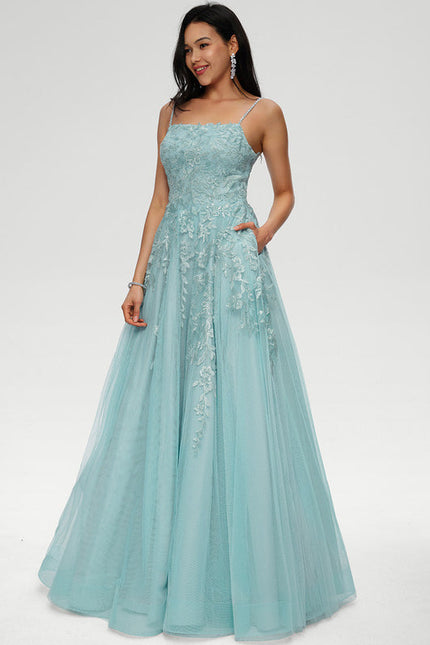 Robe Pastel Vert D'Eau Princesses Tulle - gallery 1