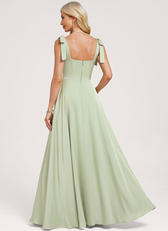 Robe Longue Pastel Demoiselle D'Honneur - gallery 4