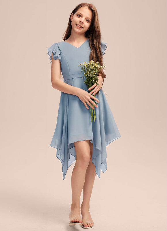 Robe Pastel Demoiselle D'Honneur Bleu Ciel