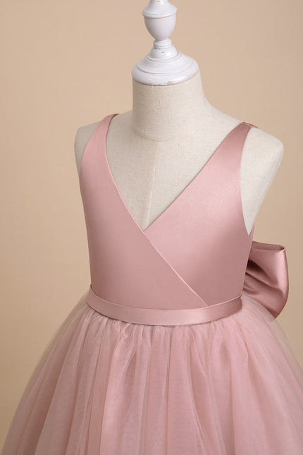 Robe Pastel Demoiselle D'Honneur Rose - gallery 5