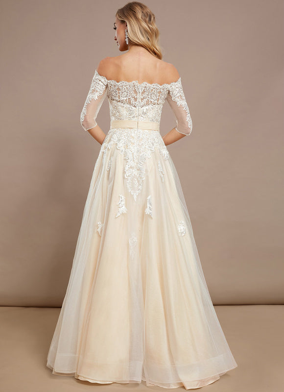 Robe Dentelle Couleur Pastel - gallery 5
