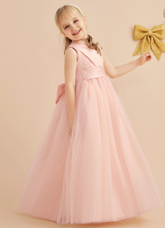 Robe Dentelle Rose Pastel