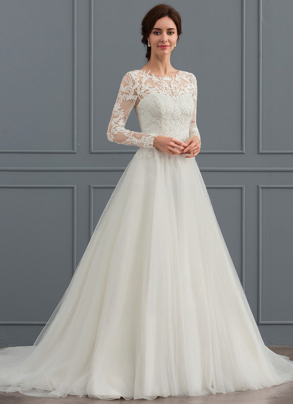 Robe Pastel Élégante Blanche Tulle Dentelle