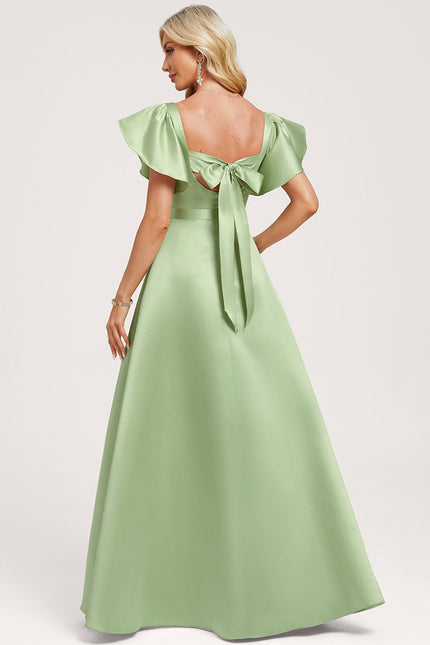 Robe Longue Couleur Pastel - gallery 4