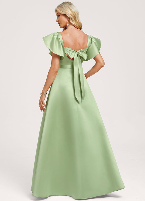 Robe Longue Couleur Pastel - gallery 4