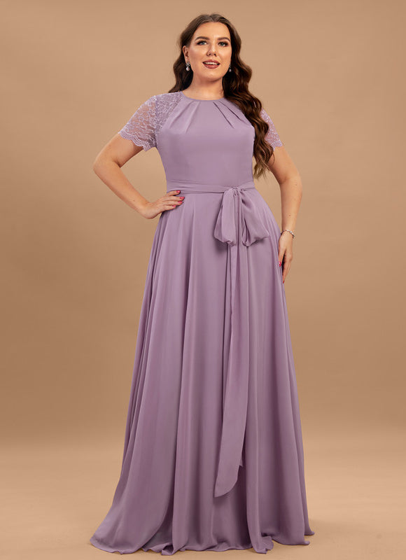 Robe Pastel Rose Demoiselle D'Honneur Élégante - gallery 7