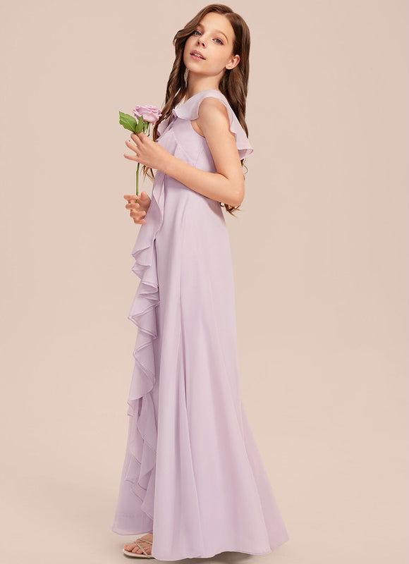 Robe Pastel Demoiselle D'Honneur Bleu Clair - gallery 6