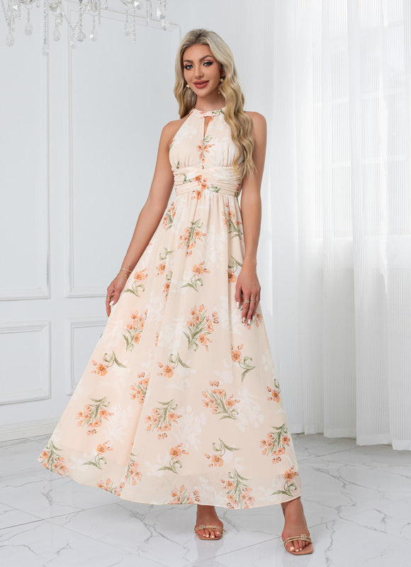Robe Pastel Floral Lilas Longueur Maxi - gallery 8