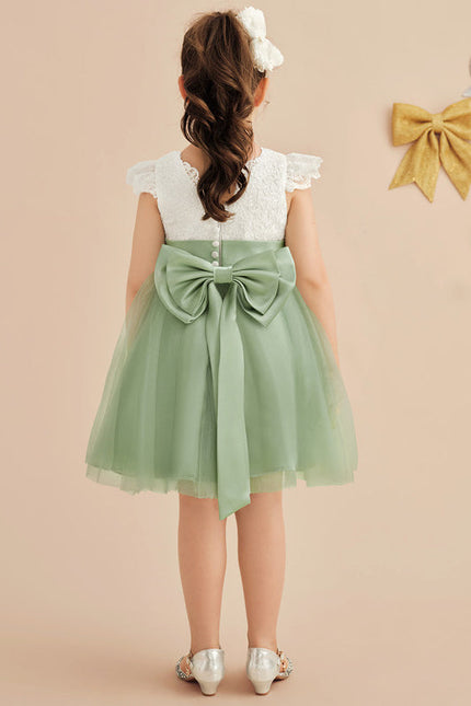 Robe Pastel Rose Fille Mariage Élégante - gallery 8