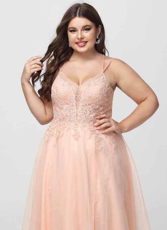 Robe Pastel Rose Dentelle Soirée Élégante - gallery 8