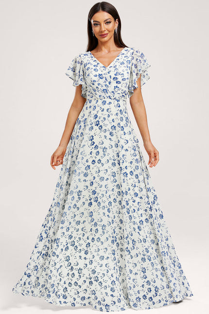 Robe Pastel Rose Demoiselle D'Honneur Élégante - gallery 3