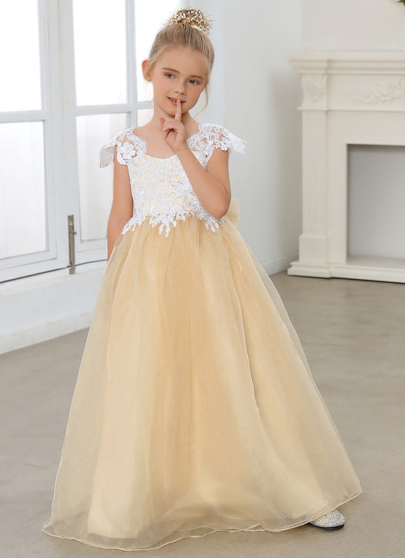 Robe Mariage Orange Pastel - gallery 3