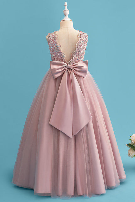 Robe Pastel Rose Demoiselle D'Honneur Élégante - gallery 6