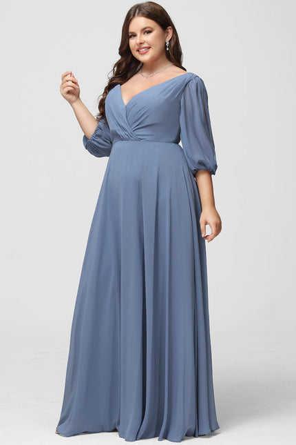 Robe Pastel Rose Demoiselle D'Honneur Élégante - gallery 8