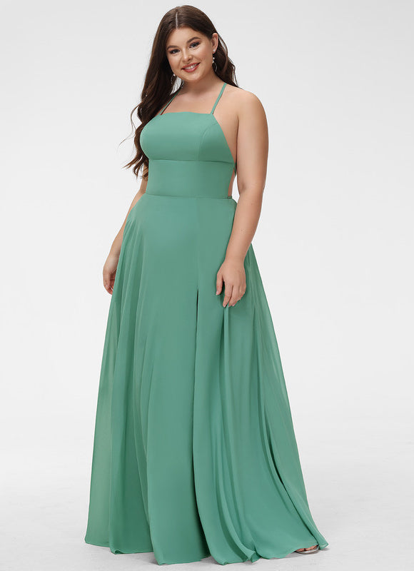 Robe Pastel Verte Trapèze Soirée Élégante - gallery 7