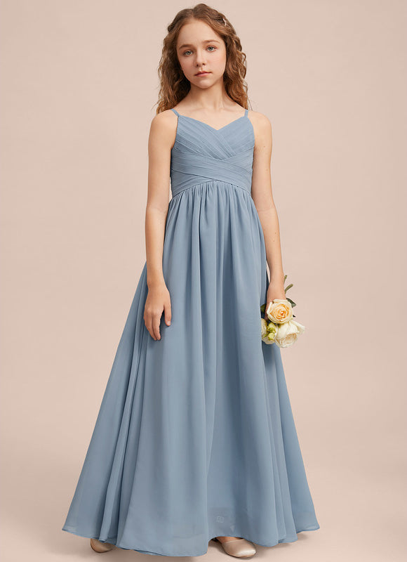 Robe Pastel Verte Col V Longueur Maxi