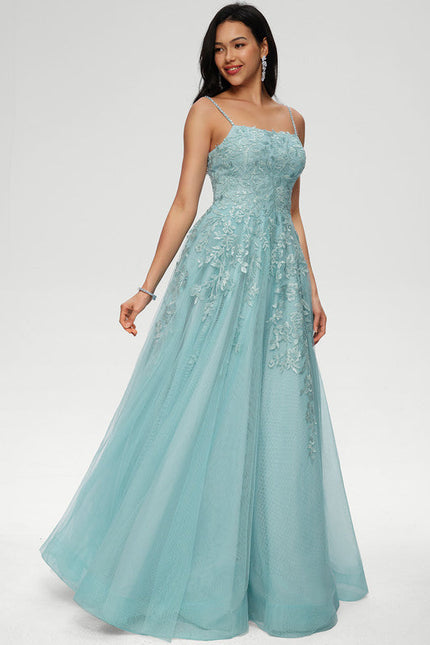 Robe Pastel Vert D'Eau Princesses Tulle - gallery 3