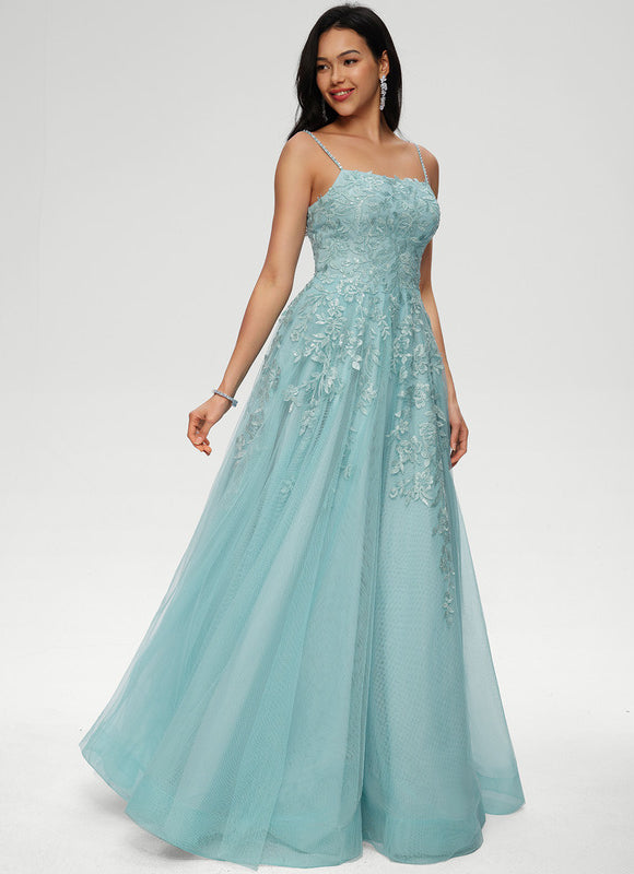 Robe Pastel Vert D'Eau Princesses Tulle - gallery 3