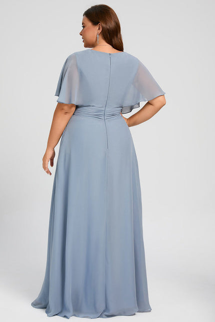 Robe Pastel Rose Demoiselle D'Honneur Élégante - gallery 9