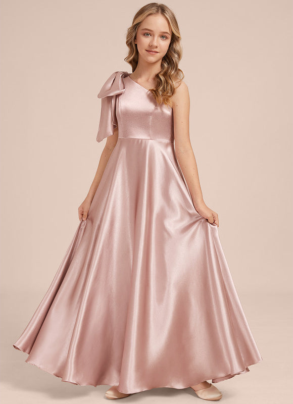 Robe Pastel Rose Avec Nœud Chic