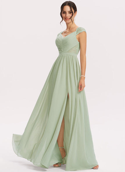 Robe Pastel Rose Demoiselle D'Honneur Élégante
