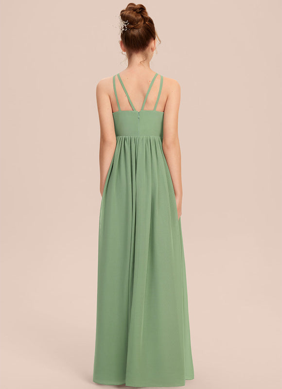 Robe Demoiselle D'Honneur Vert Pastel - gallery 4