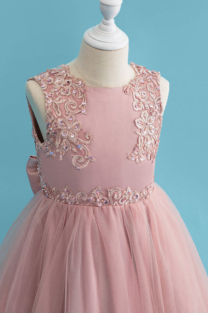 Robe Pastel Rose Demoiselle D'Honneur Élégante - gallery 8
