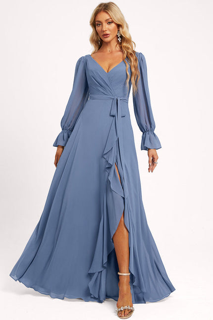 Robe Pastel Rose Demoiselle D'Honneur Élégante