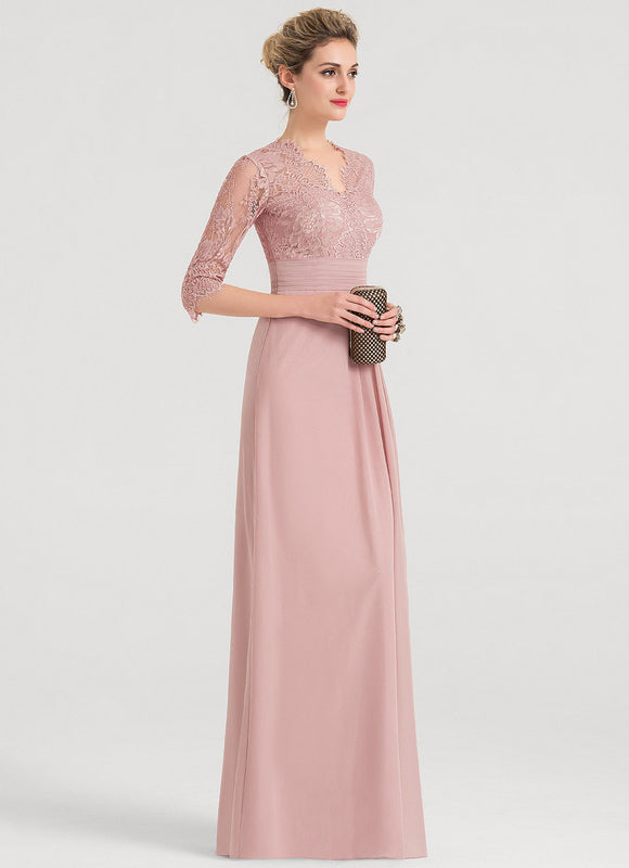 Robe Dentelle Rose Pastel - gallery 3